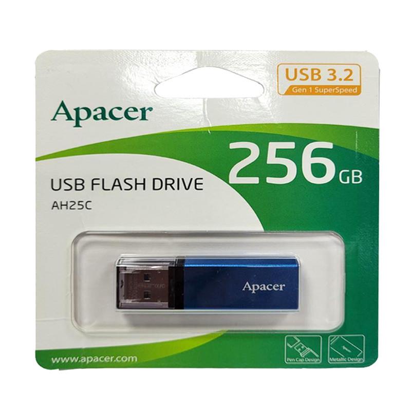 Флеш-накопичувач Apacer USB 3,2 Gen1 AH25C 256GB Blue (00000072713_1)