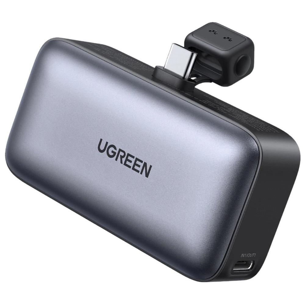 Повербанк UGREEN PB503 5000 mAh Grey (35338)
