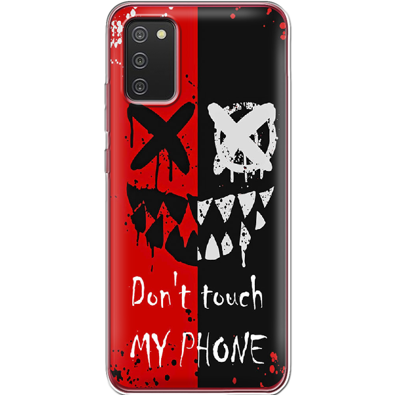 Чохол BoxFace Samsung A025 Galaxy A02S Bad Smile Прозорий силікон (41511-up2468-41511)