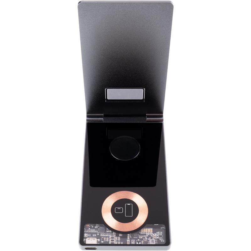 Зарядний пристрій бездротовий Gelius Union GP-WC010 IncRedible series 3в1 15W Black (57999) - фото 6