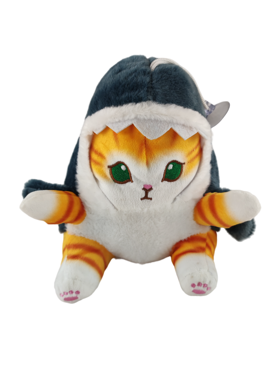 Мягкая игрушка Котенок-акула 18 см (000017)