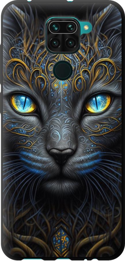 Чехол на Xiaomi Redmi Note 9 Кошка (5548b-2017-42517) Чехол на Xiaomi Redmi Note 9 Кошка (5548b-2017-42517)
