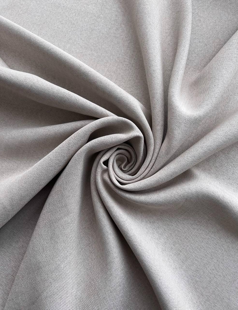 Штора Blackout ленная однотонная с подкладкой на тесьме 6 см 200х280 см Молочный (21309-2026-T47)