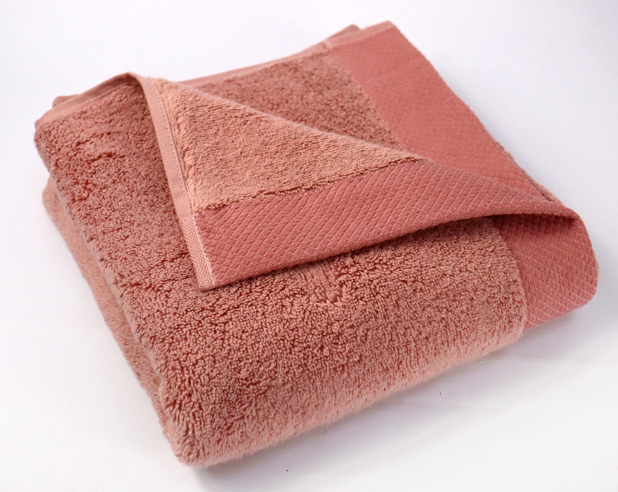 Рушник Lubow Microcotton 50х90 см 550 г/м2 Пудровий - фото 1 Рушник Lubow Microcotton 50х90 см 550 г/м2 Пудровий - фото 1
