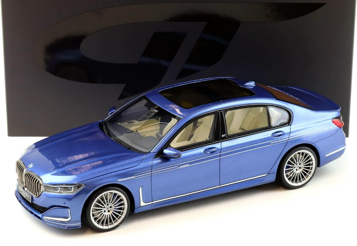 Модель автомобіля 1:18 GT Spirit BMW Alpina B7 Limousine Blue Metallic (GT465)