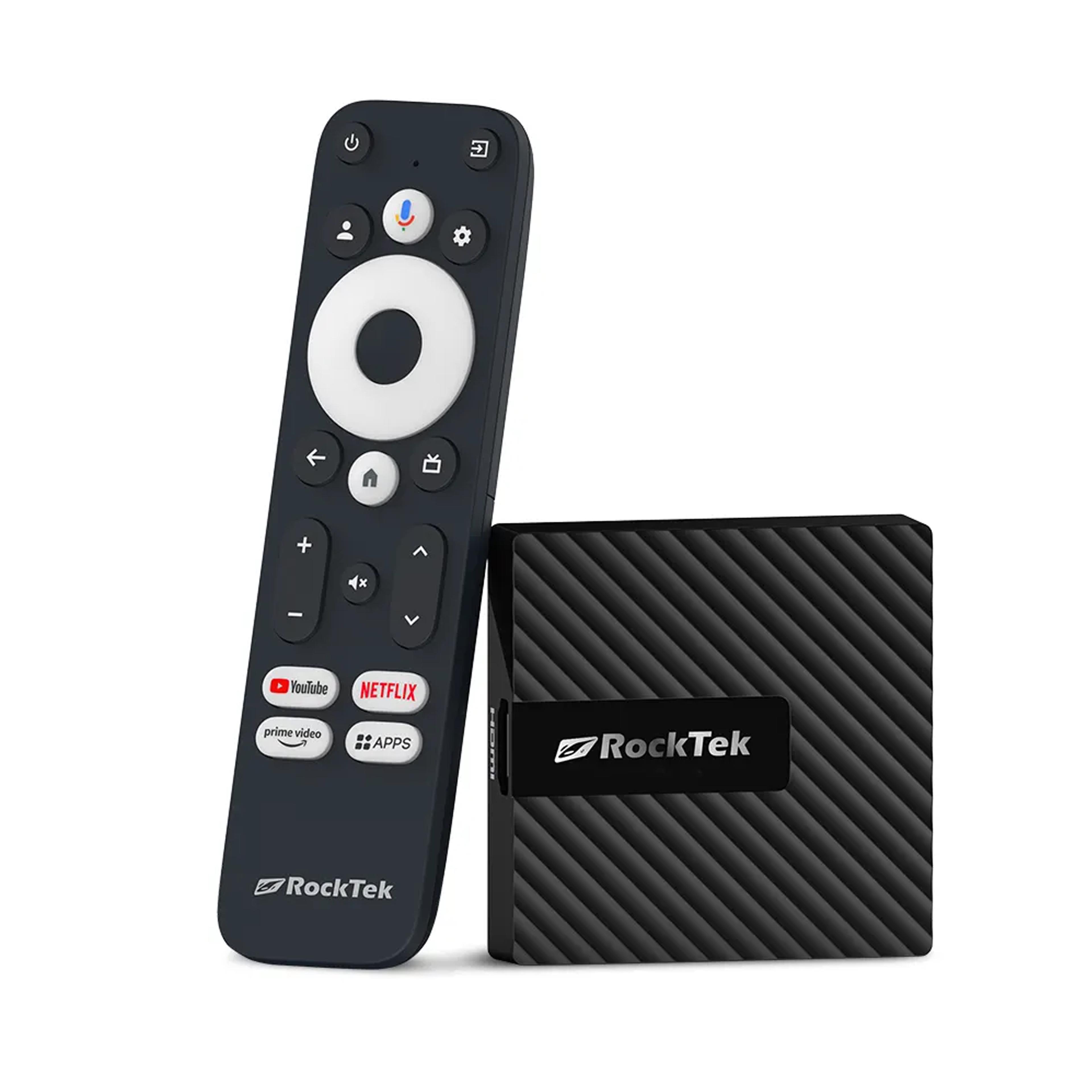 Смарт ТВ приставка RockTek GB1 2/16 Gb Google TV 12 (23281227)