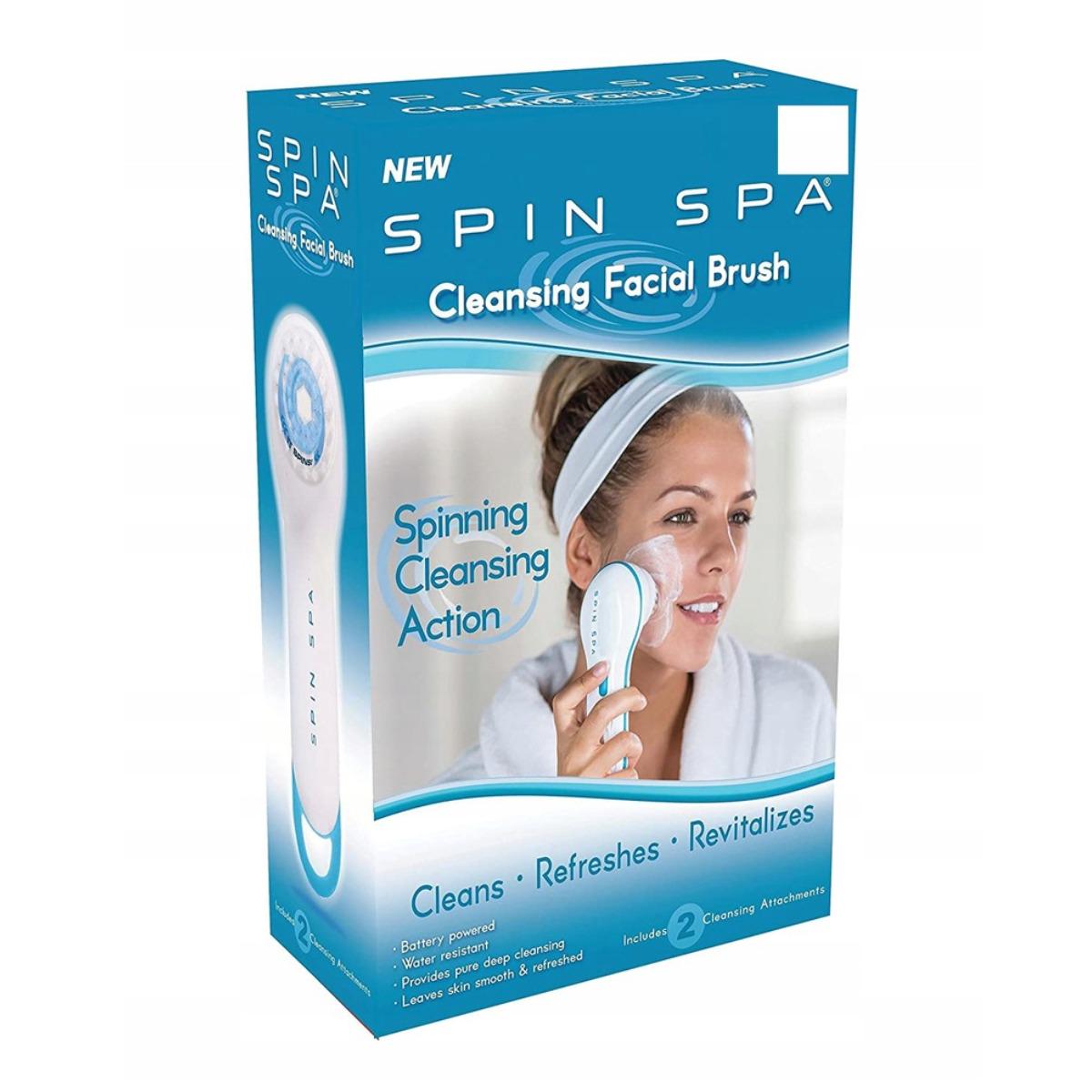 Щітка для обличчя Spin Spa Cleansing Facial Brush масажна - фото 3