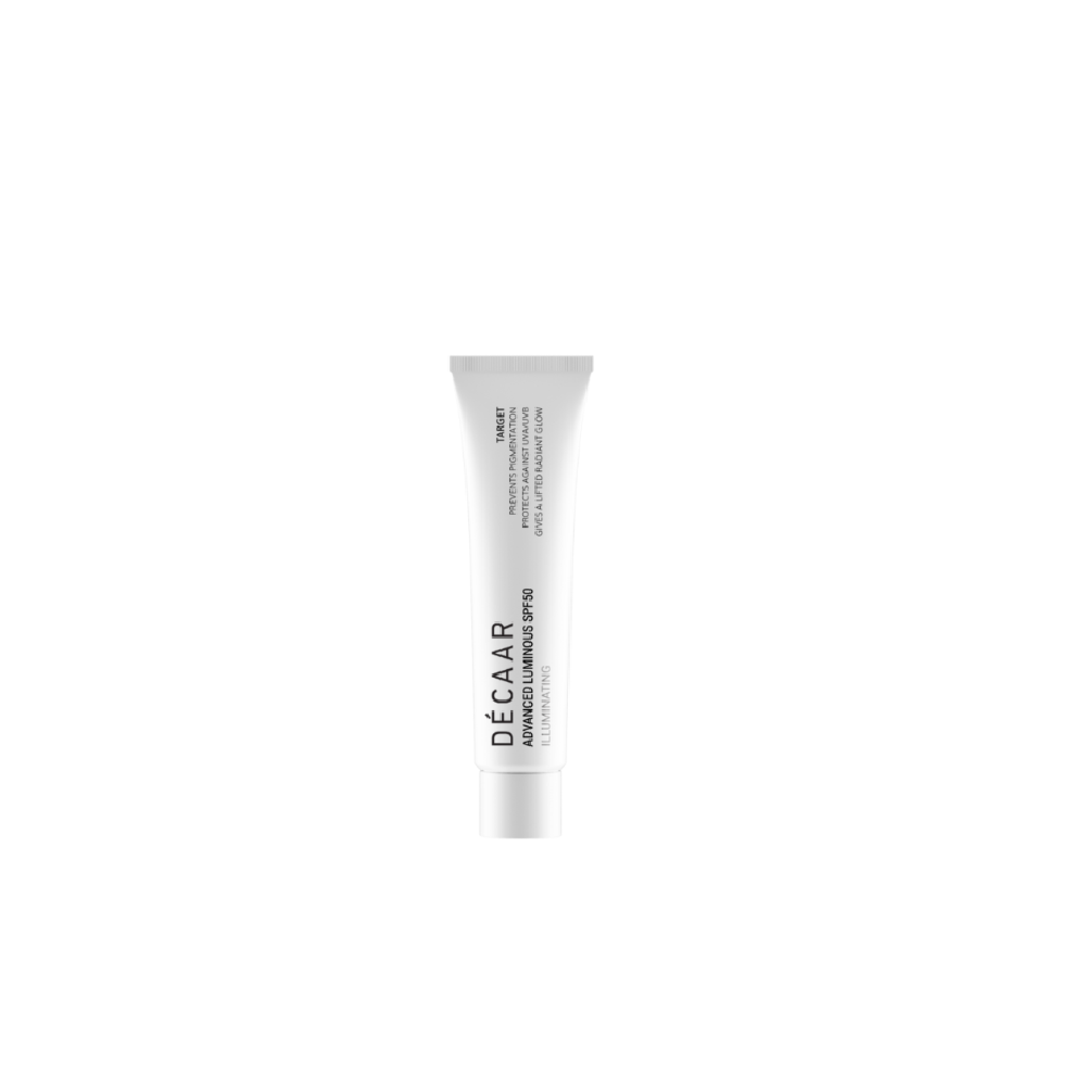 Крем-фільтр суперлегкий для сяяння Decaar Advanced Luminous SPF50 15 мл