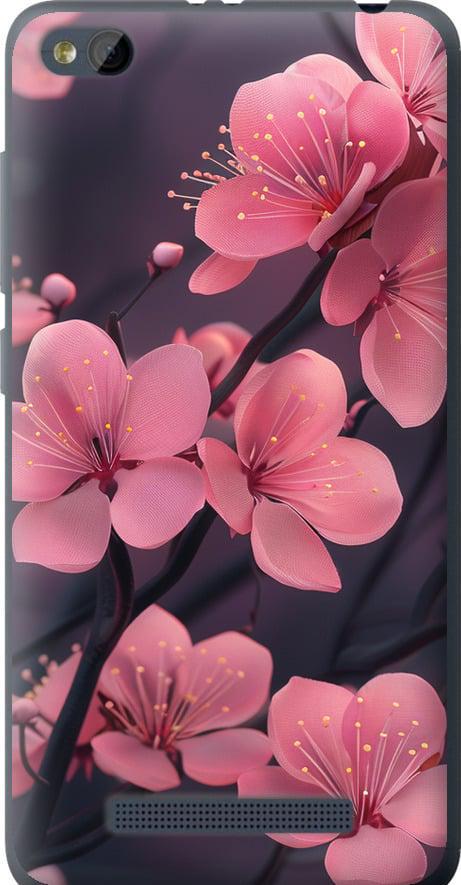 Чехол на Xiaomi RedMi 4A Пурпурная сакура (6075u-631-42517)