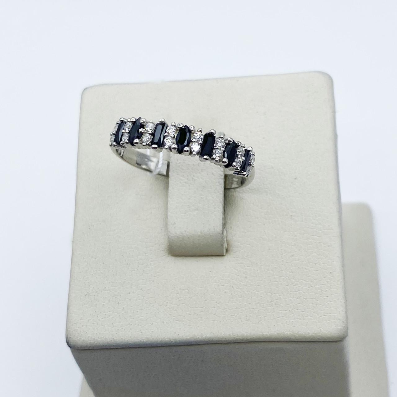 Кільце срібне Доріжка з кубічним цирконієм р. 17 1,69 г (2040445539)