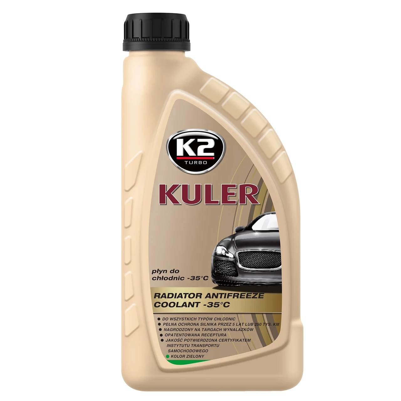 Жидкость охлаждающая K2 Kuler Long Life -35 °C G11 1 л Зеленый Жидкость охлаждающая K2 Kuler Long Life -35 °C G11 1 л Зеленый