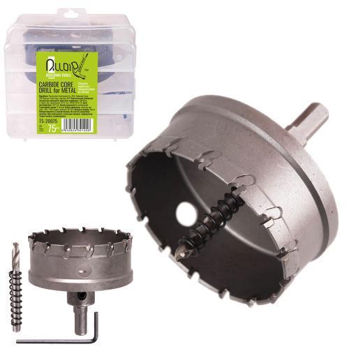 Свердло Alloid корончате твердосплавне по металу 75 мм - фото 6 Свердло Alloid корончате твердосплавне по металу 75 мм - фото 6