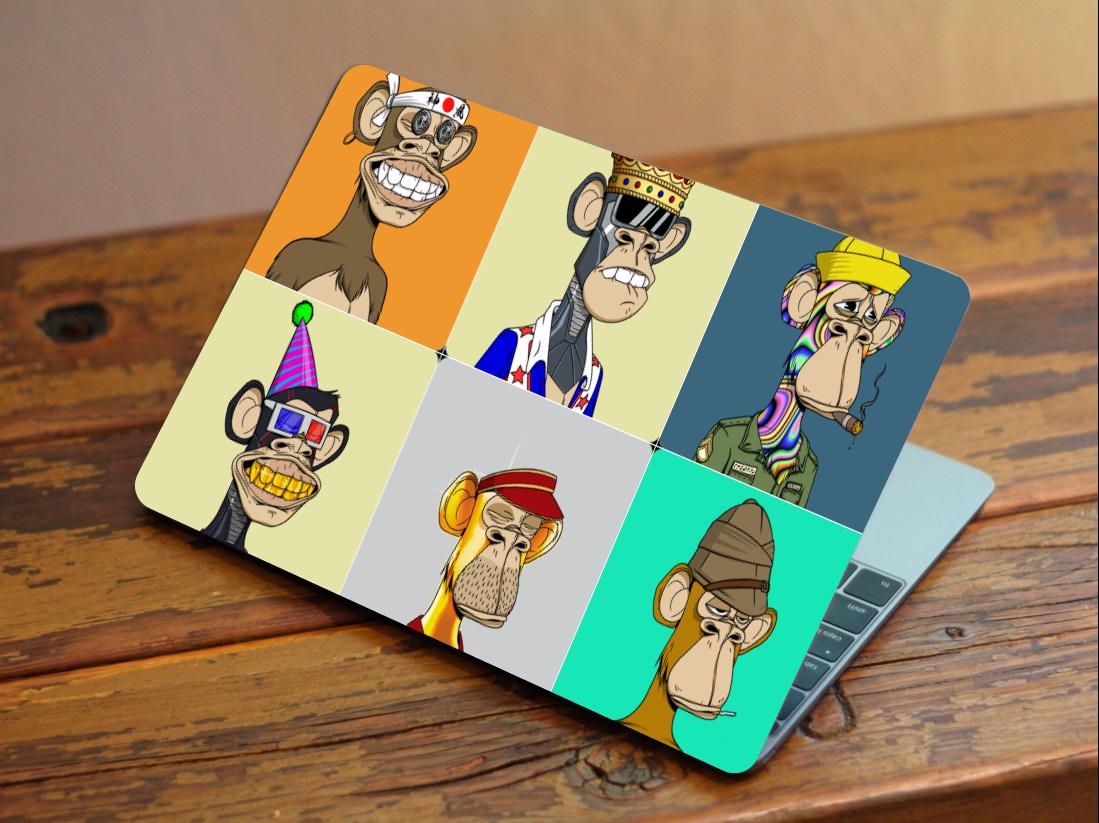 Захисна плівка-наклейка на ноутбук NFT 385х260 мм