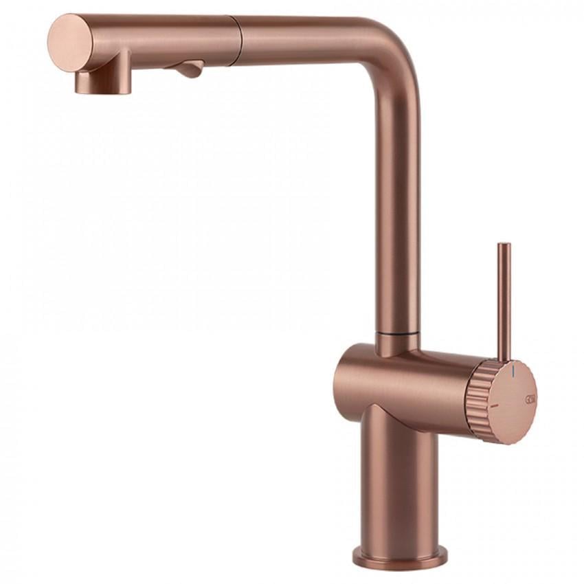 Змішувач кухонний Gessi Inedito Brushed GHRC Copper (60457125)