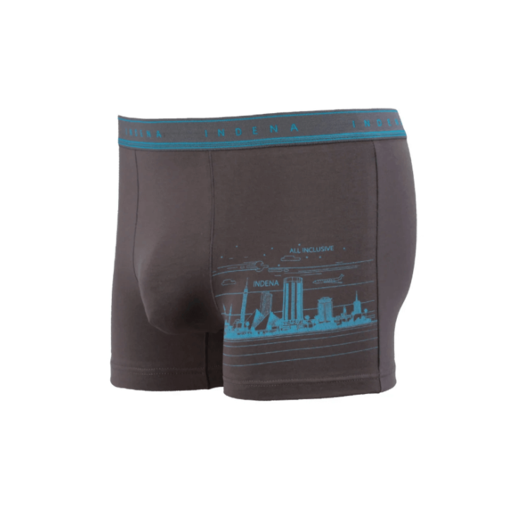 Мужские трусы INDENA Стрейчевые 2XL Серый (95097) Мужские трусы INDENA Стрейчевые 2XL Серый (95097)
