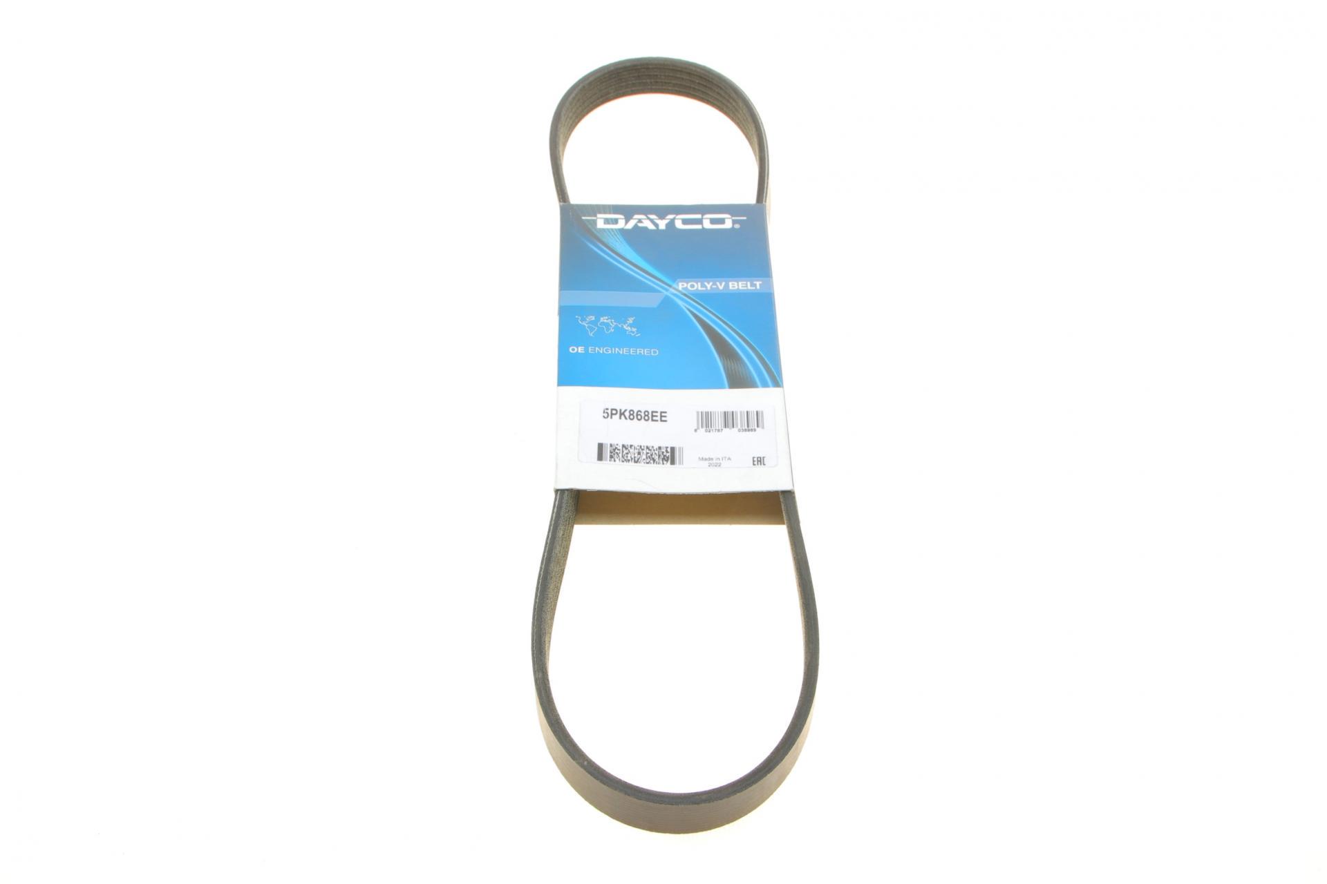Ремень генератора DAYCO Ford Focus 1.4/1.6 Ti 03- (5PK868EE)