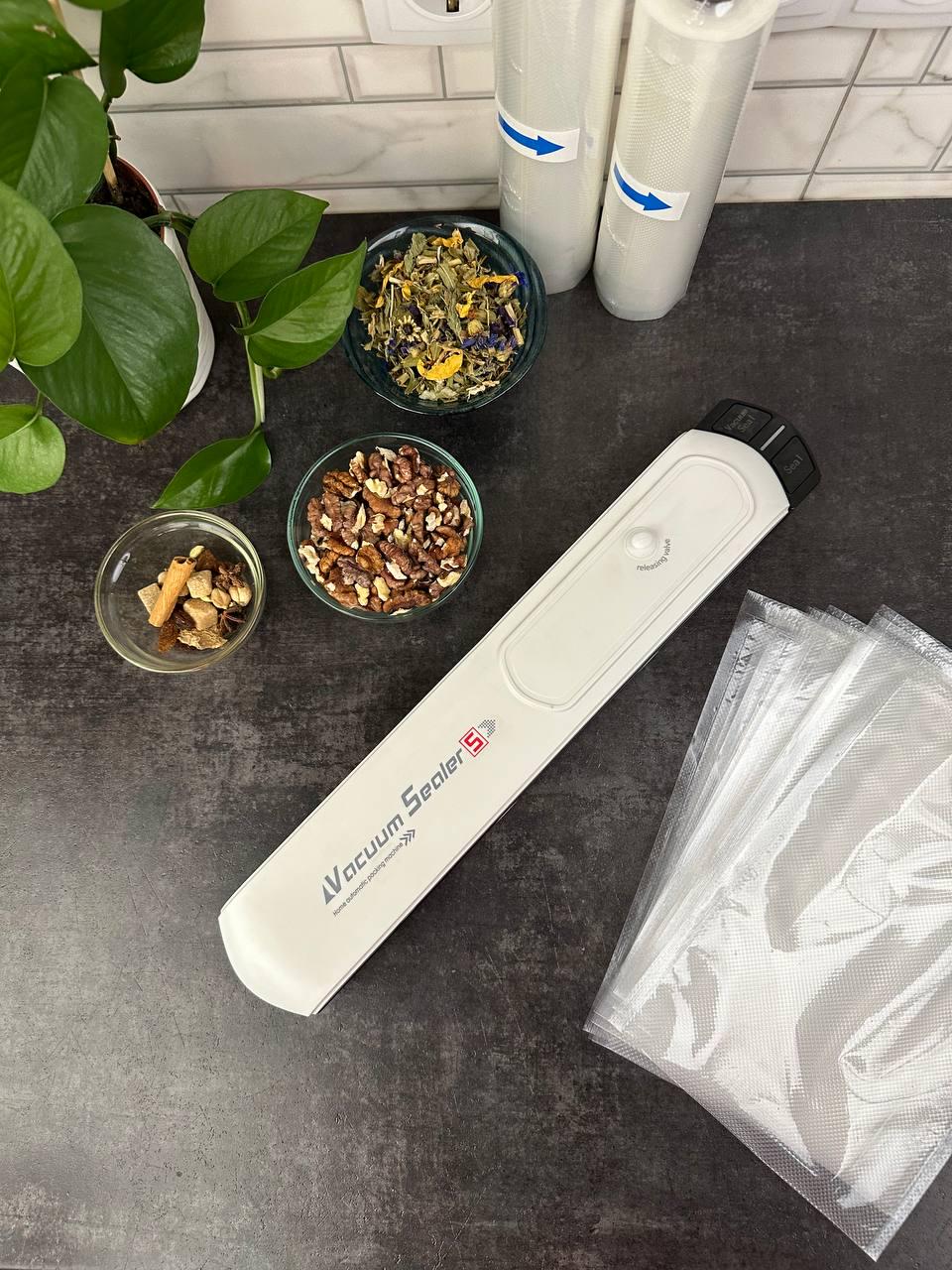 Пакувальник вакуумний 10 пакетів - фото 7 Пакувальник вакуумний 10 пакетів - фото 7