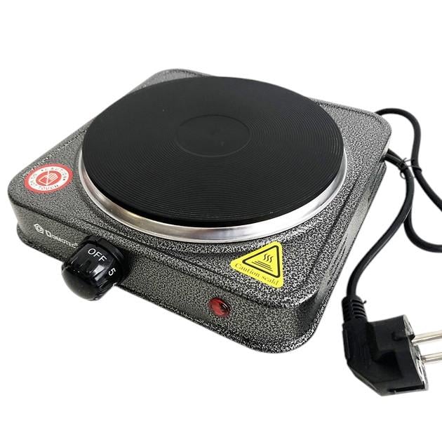 Электроплита Domotec MS 5821 1 конфорка 1000 Вт Серый (ML-04825)