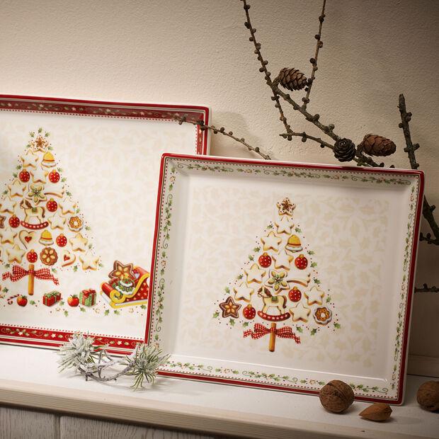 Блюдо сервировочное Villeroy & Boch Winter Bakery Delight новогоднее прямоугольное прямоугольное 22,5 см (1486122856) - фото 3 Блюдо сервировочное Villeroy & Boch Winter Bakery Delight новогоднее прямоугольное прямоугольное 22,5 см (1486122856) - фото 3