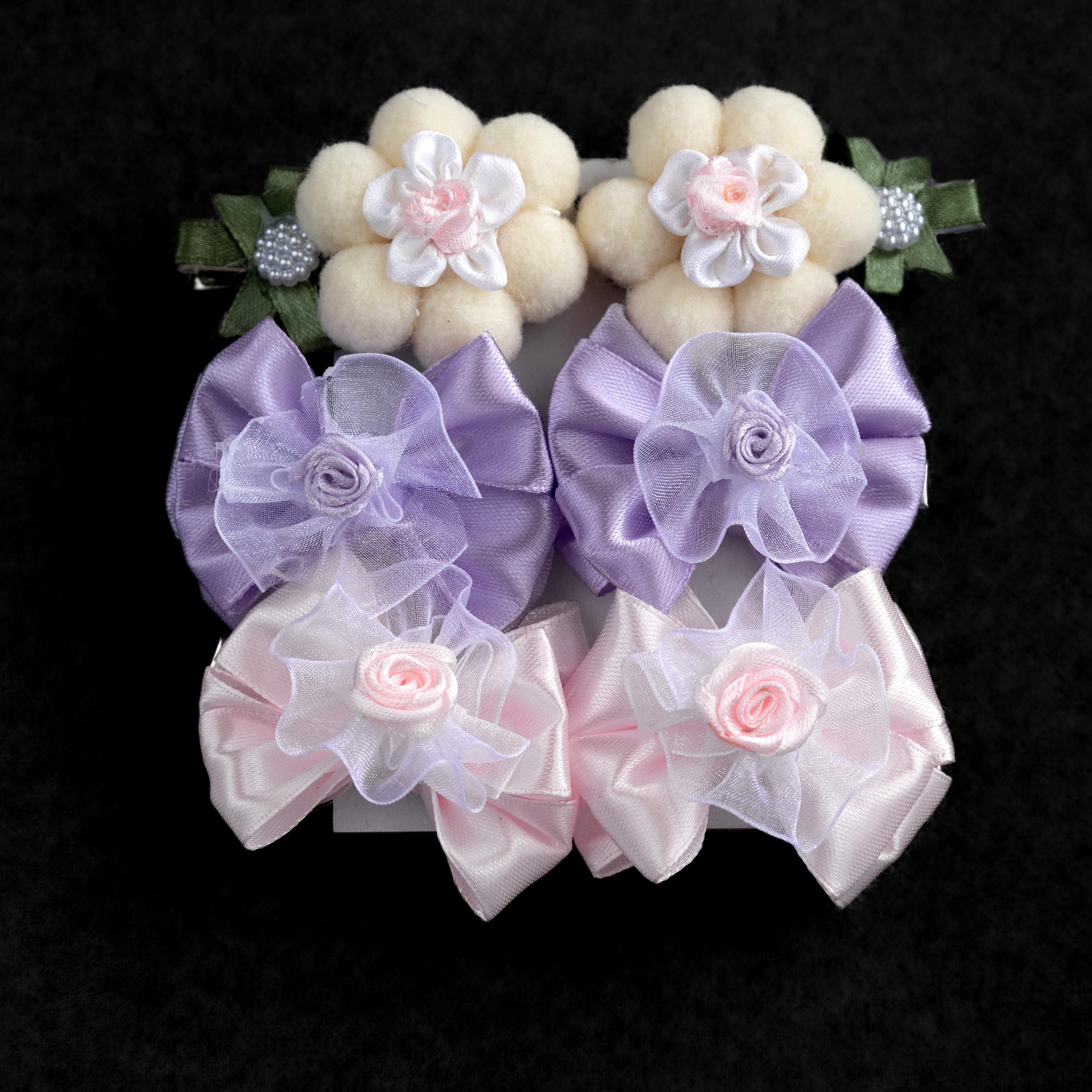 Заколка-бант ДАЙС для волос 5 см 6 шт. (БСР5-6) - фото 2 Заколка-бант ДАЙС для волос 5 см 6 шт. (БСР5-6) - фото 2