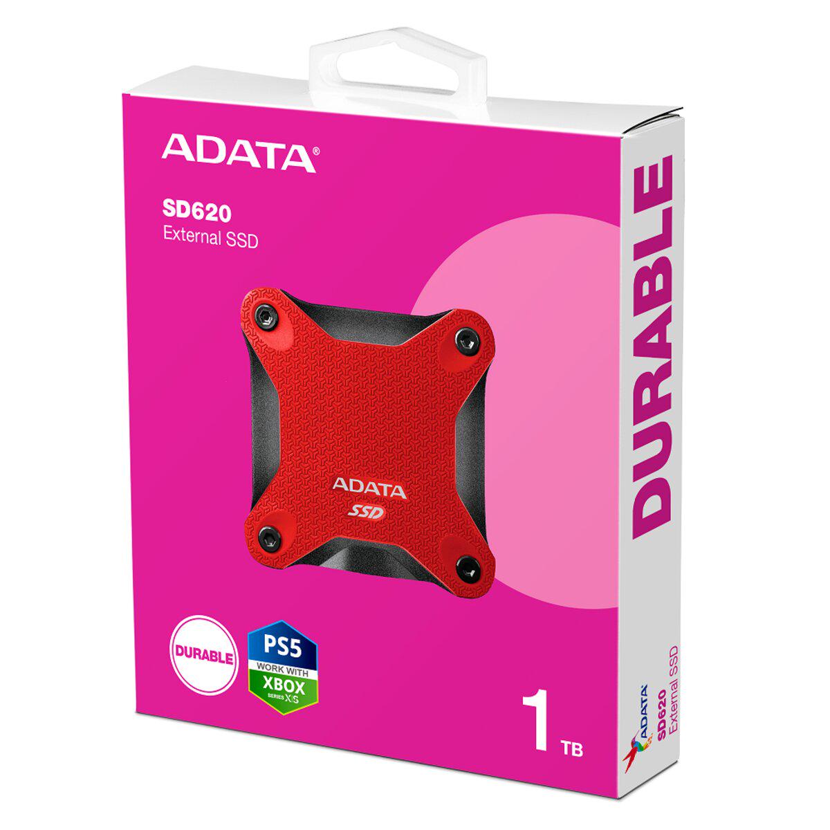 SSD-диск ADATA SD620 1 Тб Red (SD620-1TCRD) - фото 5