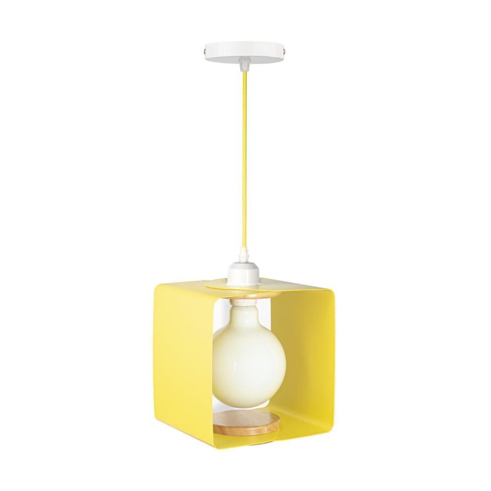 Підвісний світильник BoxLamp Yellow (PL-0001126 M/YELLOW)