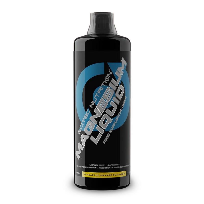 Магний жидкий с витамином C Scitec Nutrition Liquid Magnesium 1 л Ананас-апельсин