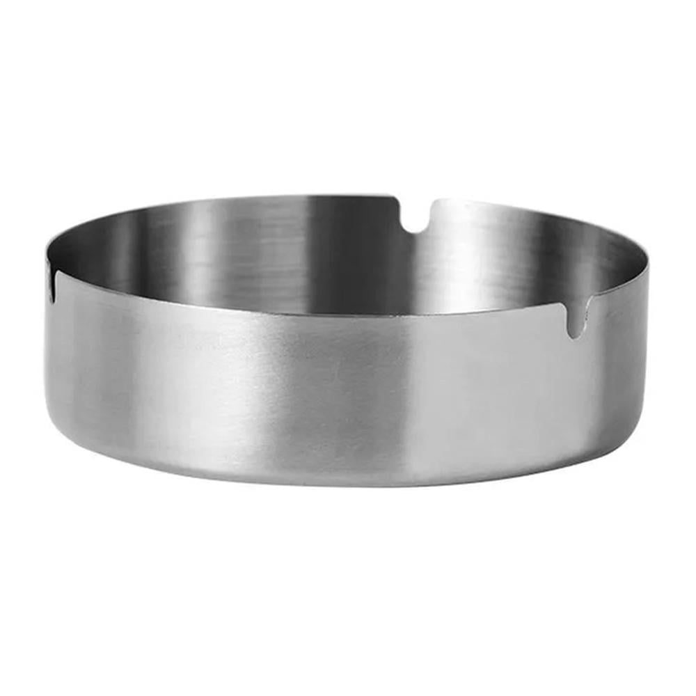 Попільничка для цигарок металева 10 см Сріблястий - фото 8 Попільничка для цигарок металева 10 см Сріблястий - фото 8