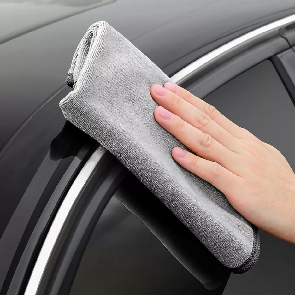 Ганчірка для авто Baseus Easy life car washing towel 40x80 см Grey (29190) - фото 8