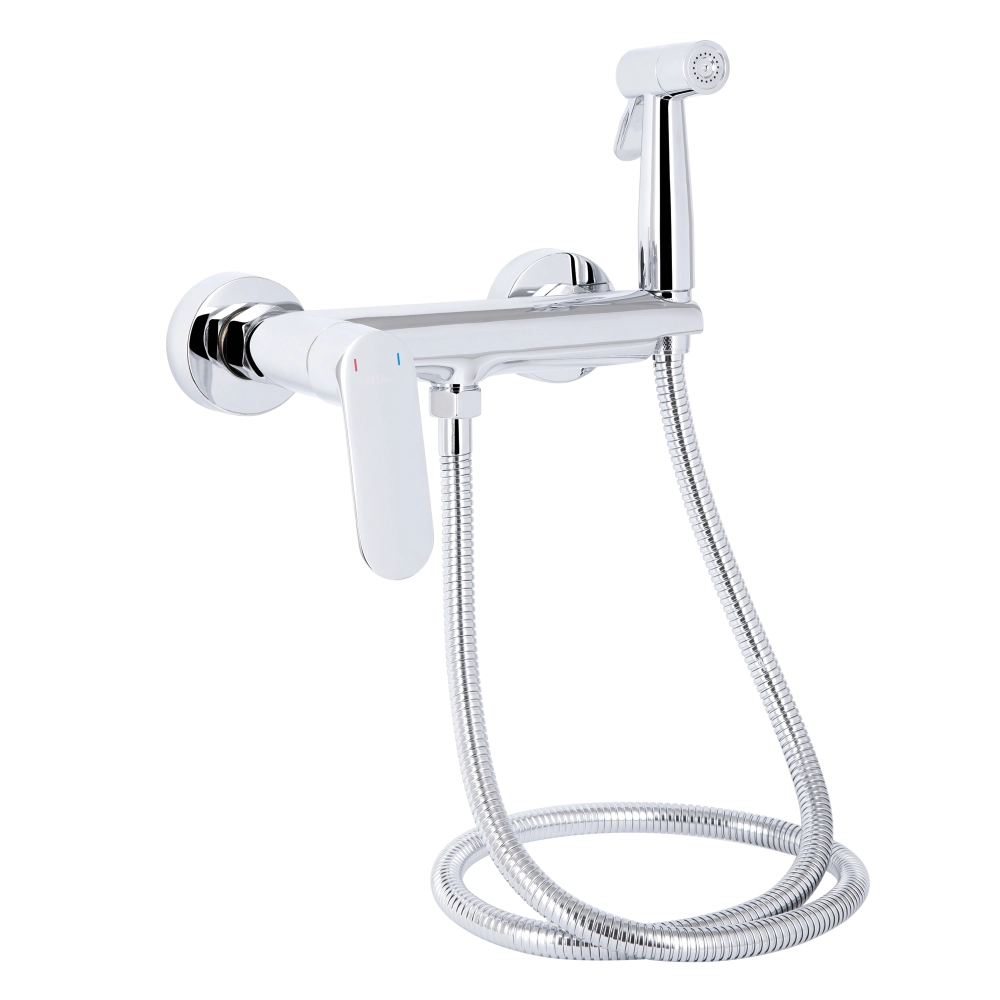 Смеситель для гигиенического душа Qtap Evia k30 Chrome (47582) Смеситель для гигиенического душа Qtap Evia k30 Chrome (47582)