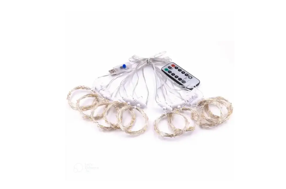 Гирлянда штора 3х3 м USB 300LED (234563820_320)