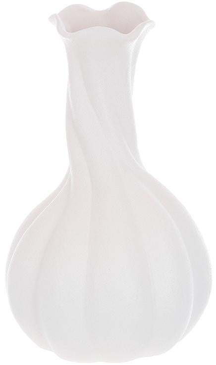 Ваза керамическая матовая Vanessa 18х30 см Белый Ваза керамическая матовая Vanessa 18х30 см Белый