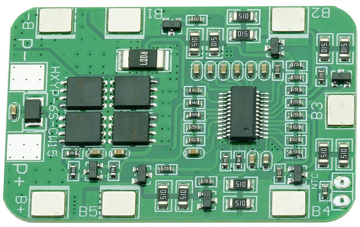 Контроллер bMS сбалансированный зарядки аккумуляторов для 6S 24V 25A 18650 Li-ion (ins459) Контроллер bMS сбалансированный зарядки аккумуляторов для 6S 24V 25A 18650 Li-ion (ins459)