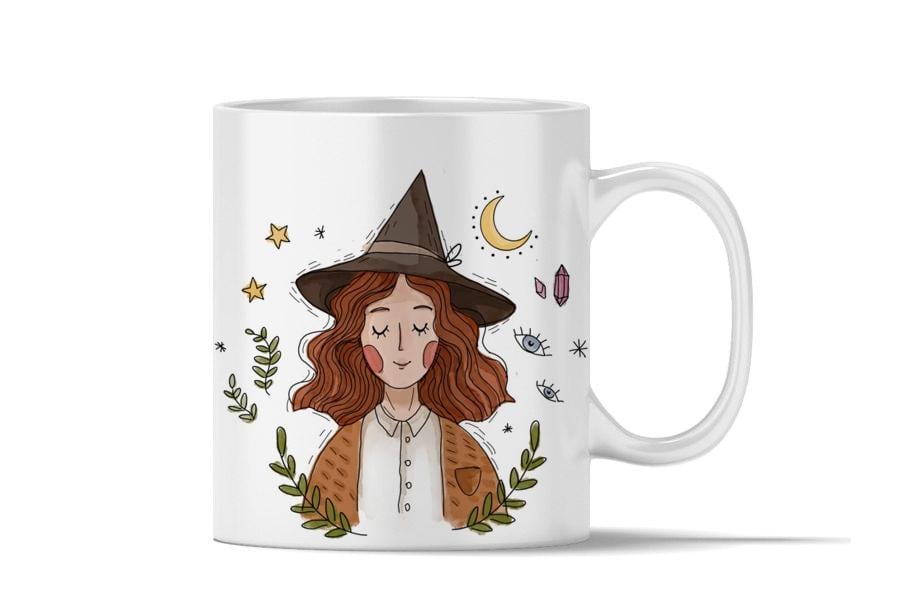 Чашка керамическая "Відьми не старіють" 330 мл