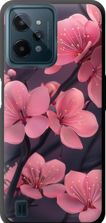 Чехол на Realme C31 Пурпурная сакура (6075b-2593-42517) Чехол на Realme C31 Пурпурная сакура (6075b-2593-42517)