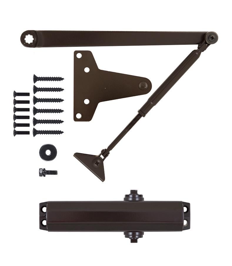 Доводчик накладной RYOBI D-1200P/U BC UNIV_ARM до 80 кг Темно-бронзовый (1705827412)