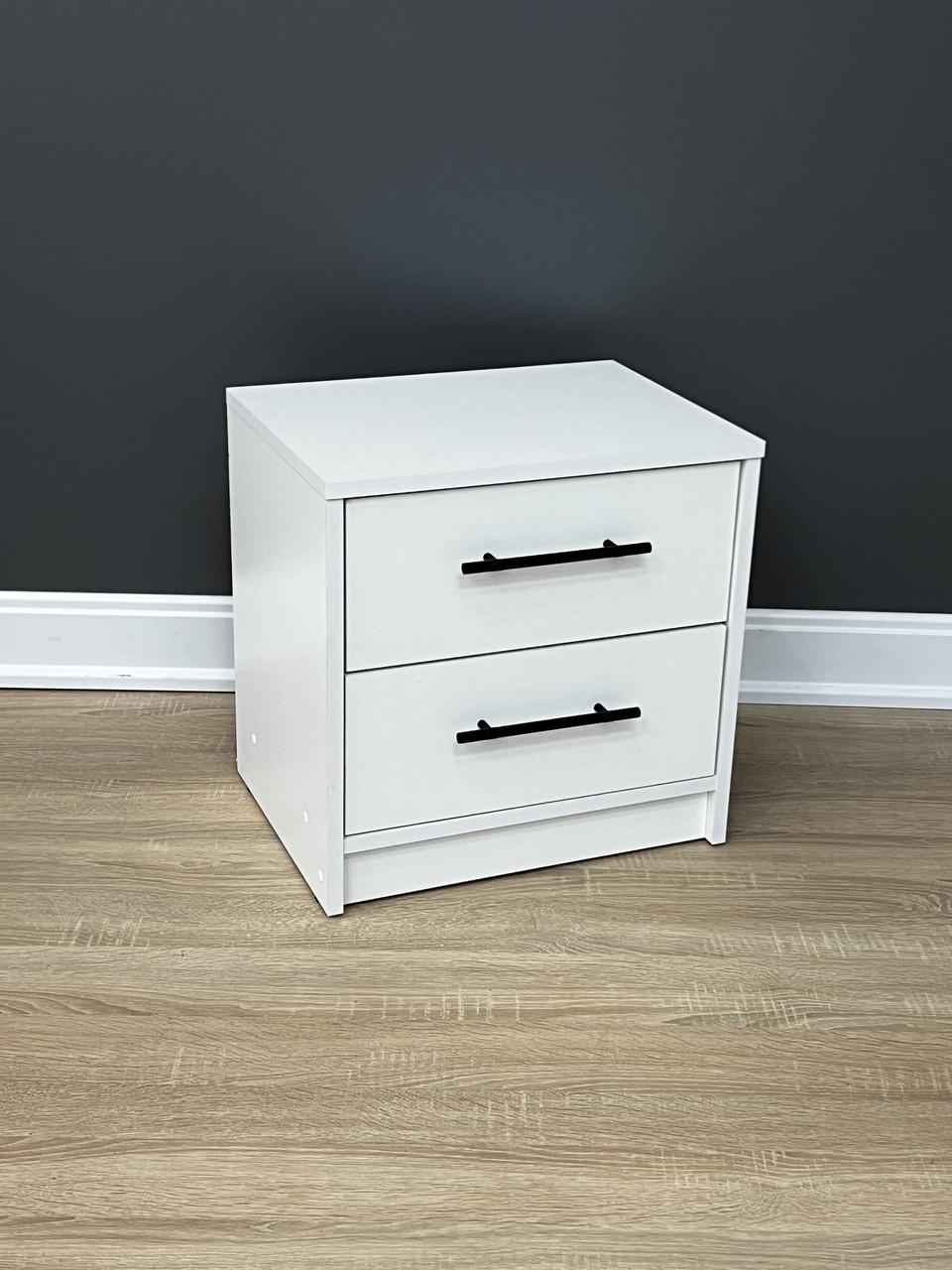 Тумба приліжкова Ексклюзив 450х450х350 мм Білий - фото 1