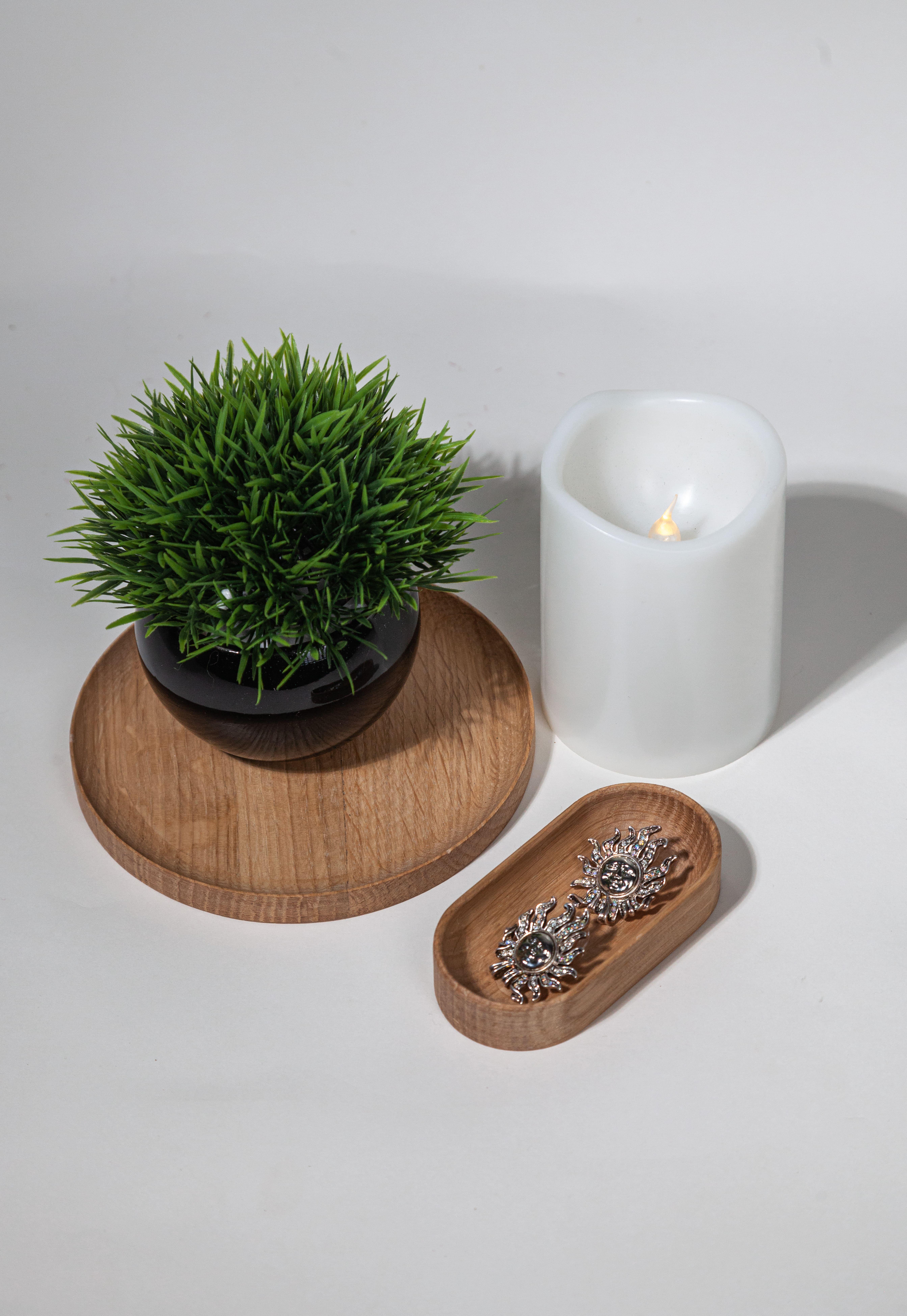 Тарілка дерев'яна кругла 14 см (DT-07) - фото 3 Тарілка дерев'яна кругла 14 см (DT-07) - фото 3