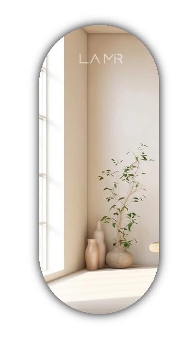 Зеркало овальное без подсветки La Mir 40x100 см Portale 2 (Portale2-bp-40x100)