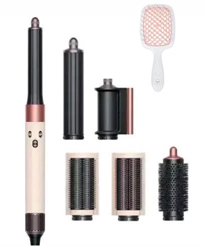 Стайлер для волос HS05 с расческой Airwrap Complete Long 6 насадок Ceramic Pink Sakura (2977233533)