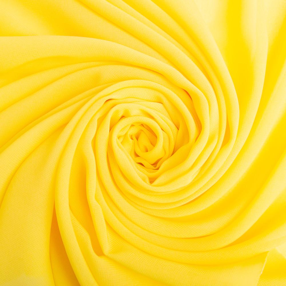 Шифон плательный Sheila Желтый (25144)