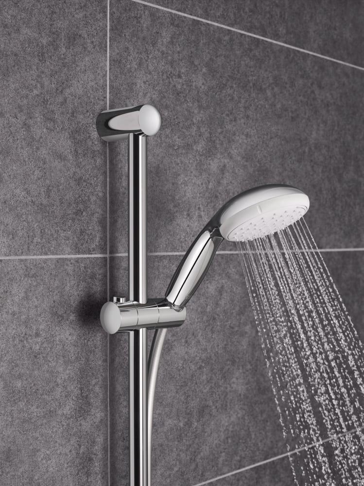 Душовий гарнітур зі штангою Grohe New Tempesta Classic 2 режиму струменя (27598001) - фото 2