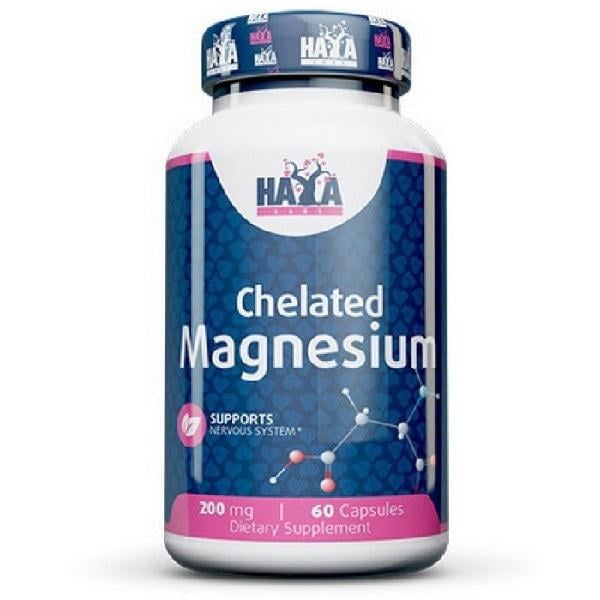 Микроэлемент Магний Haya Labs Chelated Magnesium 200 мг 60 капс. Микроэлемент Магний Haya Labs Chelated Magnesium 200 мг 60 капс.