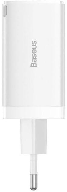 Зарядное устройство BASEUS GaN5 Pro CCGP120201 Fast Charger QC4.0 PD3.0 65W White - фото 5