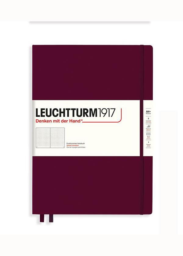 Блокнот Leuchtturm1917 Master Classic A4+ Точка Винный (365618)