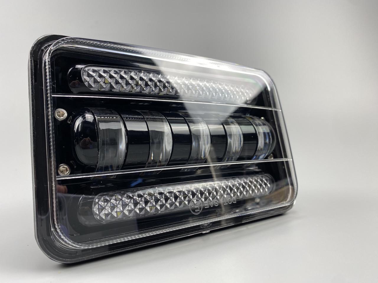 Фара дальнего света 50 Вт квадратная светодиодная штепсельная (2084239632)