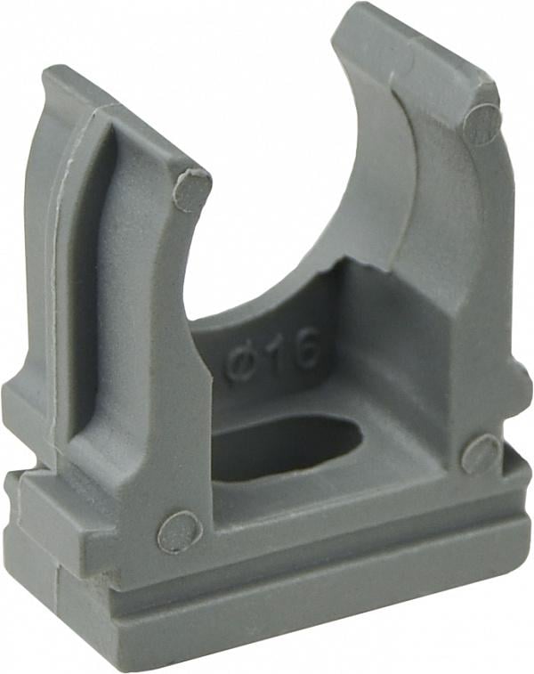 Тримач-кліпс з фіксатором АСКО-УКРЕМ ⌀16 мм під дюбель поліпропілен 50 шт. Сірий (1730) - фото 1 Тримач-кліпс з фіксатором АСКО-УКРЕМ ⌀16 мм під дюбель поліпропілен 50 шт. Сірий (1730) - фото 1