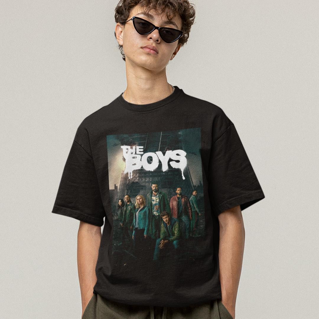 Футболка унисекс The Boys Season 5 4XL Черный (0000014393)
