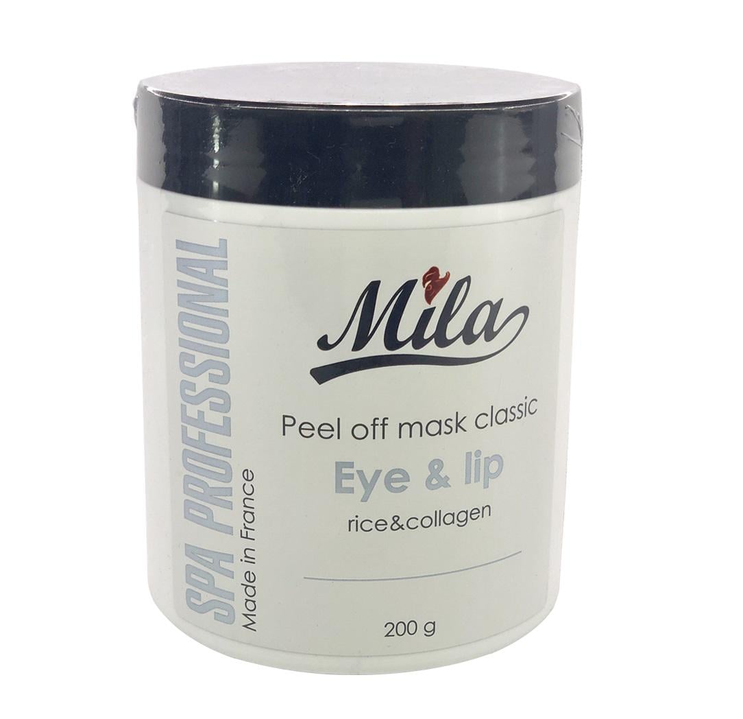 Маска альгінатна для контуру очей та губ Peel Off Mask Eye&Lip Contour Mila Perfect Укріплююча 200 г (3702261235203)