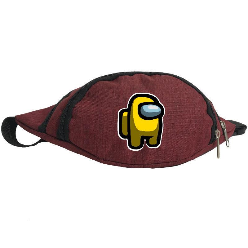 Поясная сумка-бананка Cappuchino toys Among Us 0005 Бордовый (1351514131)